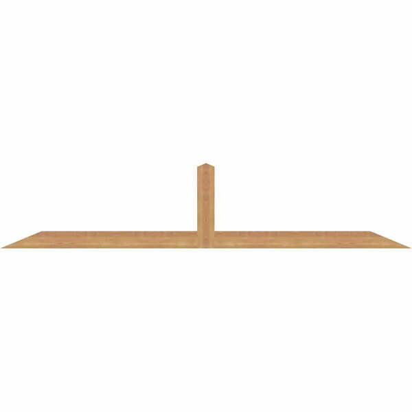 Ekena Millwork Portland Smooth Timber Gable Bracket, Western Red Cedar, 84"W x 17"H x 1 1/2"D x 3 1/2"F, 5/12 Pitch GBW084X17X0204POR00SWR - main